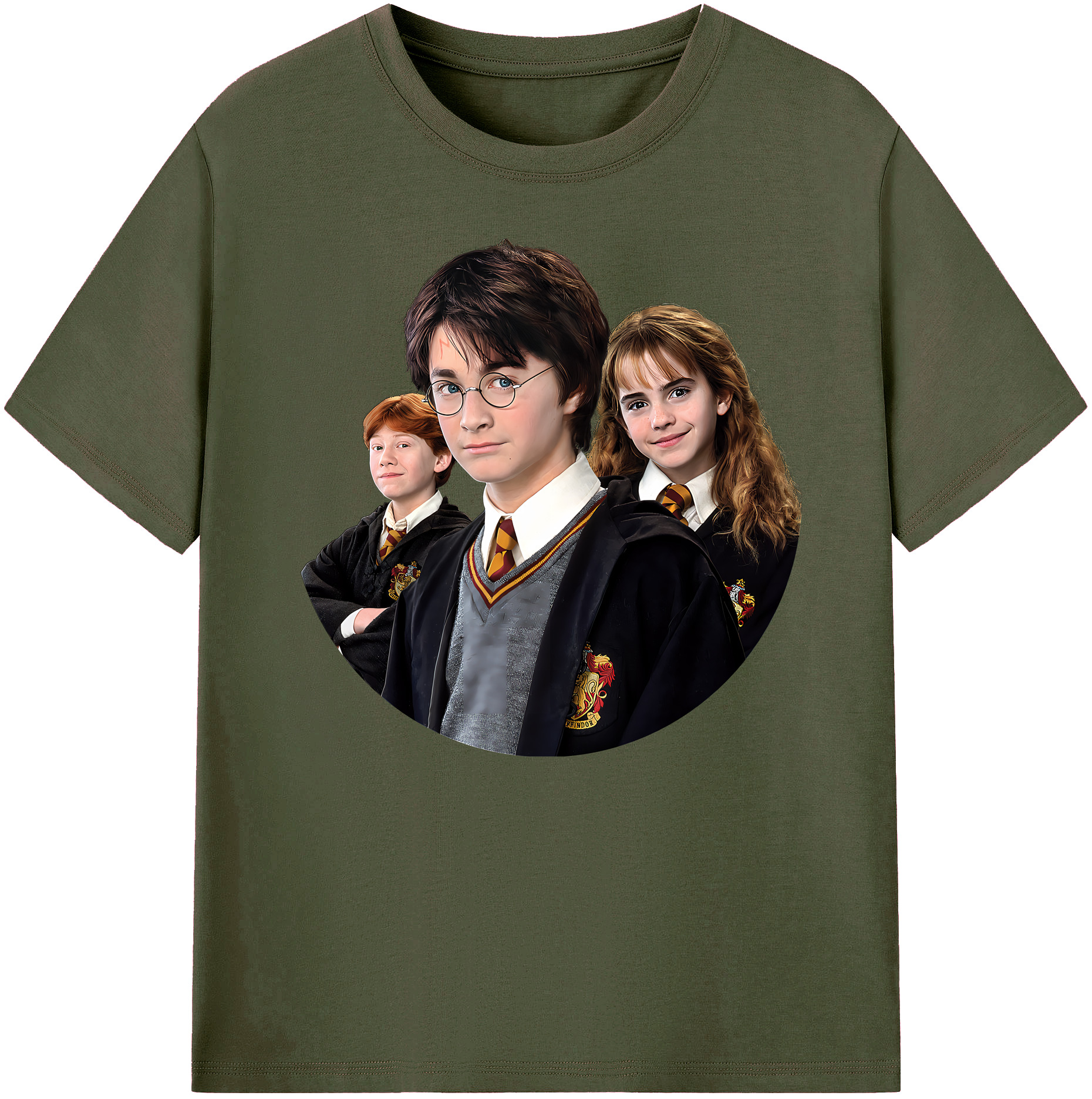 （画像用） Harry Potter ハリー・ポッターシリーズ 綿100％ メンズ半袖Tシャツ｜肌触りやわらか＆通気性